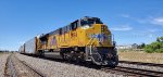 UP 3094 All Stopped on the East End of The UP Cheyenne Yard by the Refinery. 